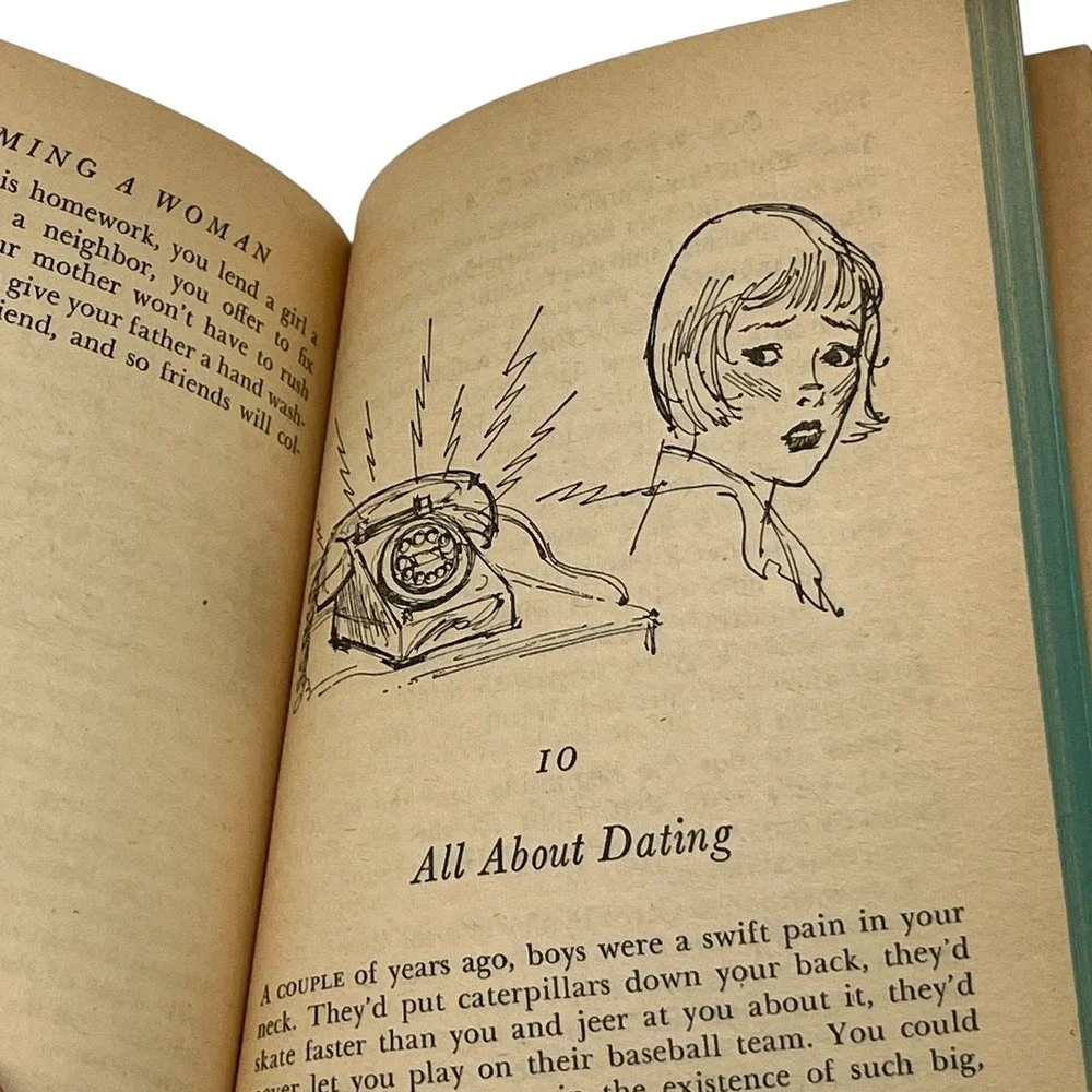 On Becoming A Woman Vintage 1963 Dell Paperback Book Louise Bates Ames